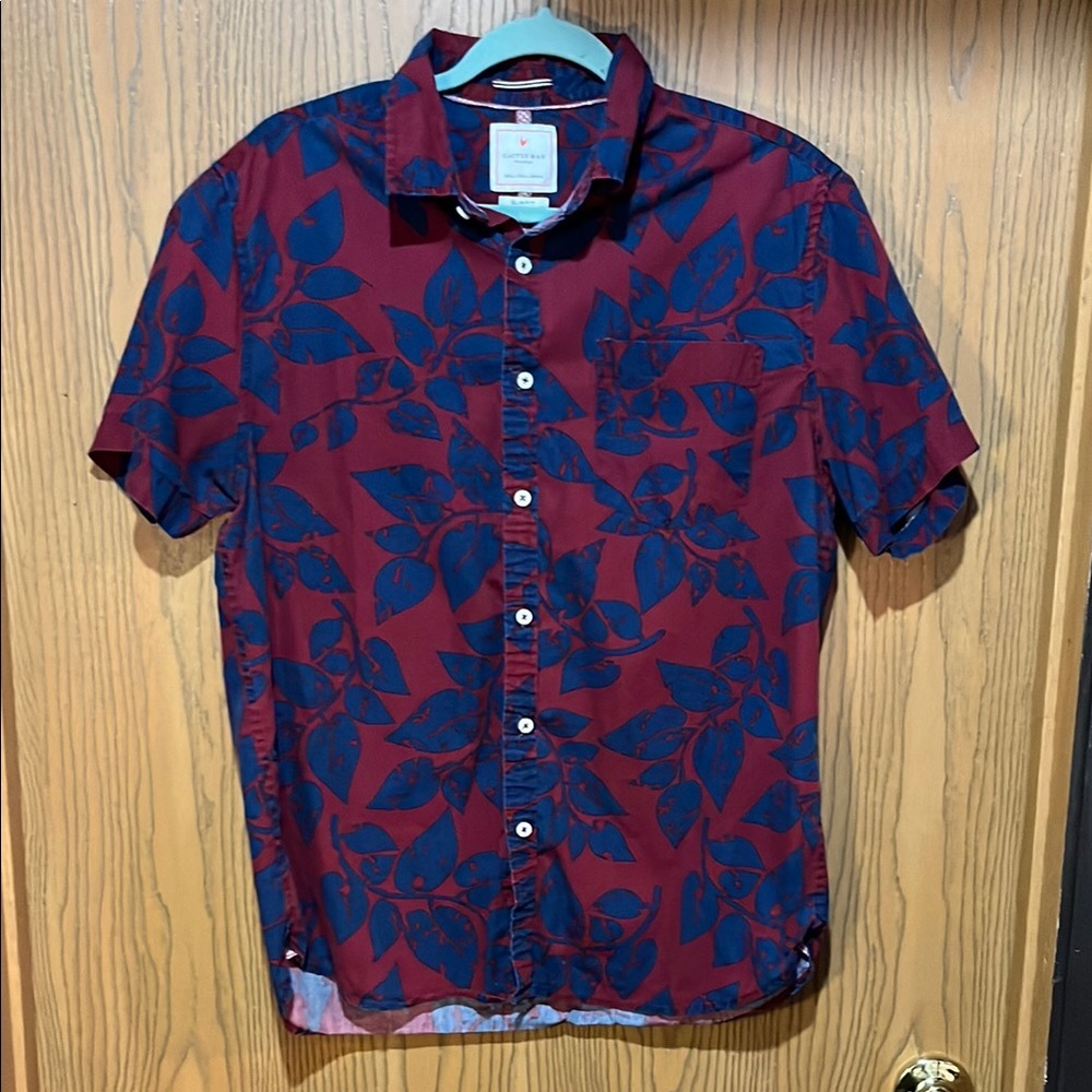 Cactus man button down shirt!